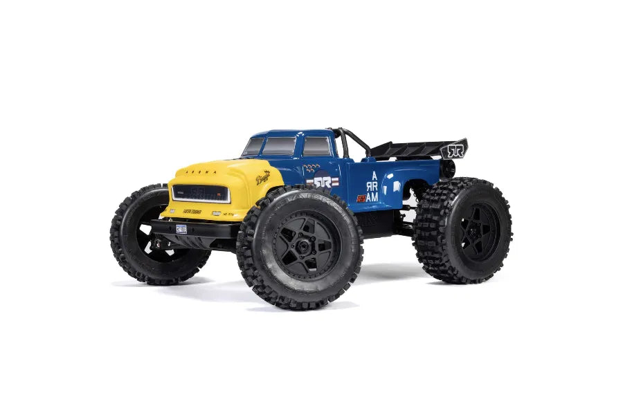 ARRMA Notorious 6S V6 BLX RC Stunt Truck Electric Brushless 4WD 1/8 Scale RTR - Blue