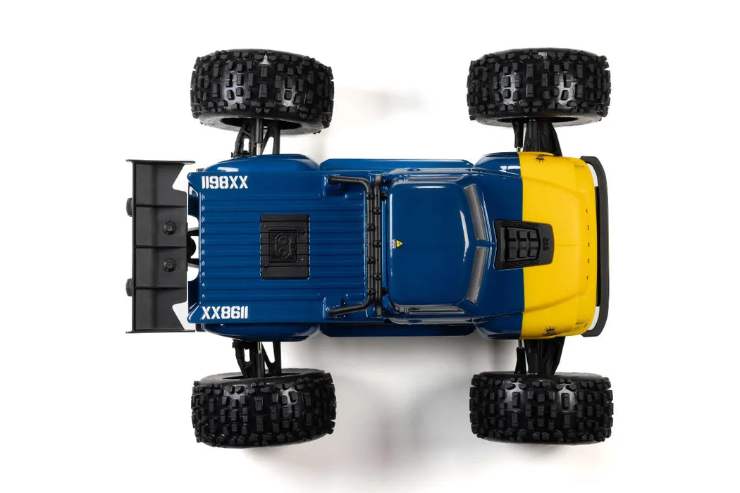 ARRMA Notorious 6S V6 BLX RC Stunt Truck Electric Brushless 4WD 1/8 Scale RTR - Blue