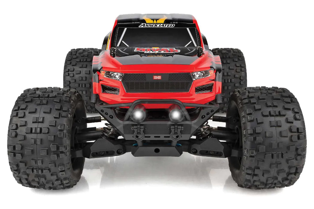 Team Associated 1/10 MT10 Rival V2.0 4WD Electric Off Road RTR RC Monster Truck - Red