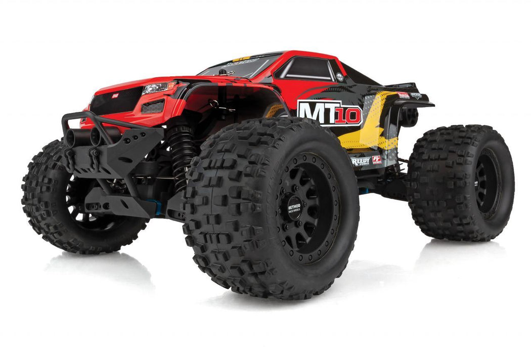 Team Associated 1/10 MT10 Rival V2.0 4WD Electric Off Road RTR RC Monster Truck - Red