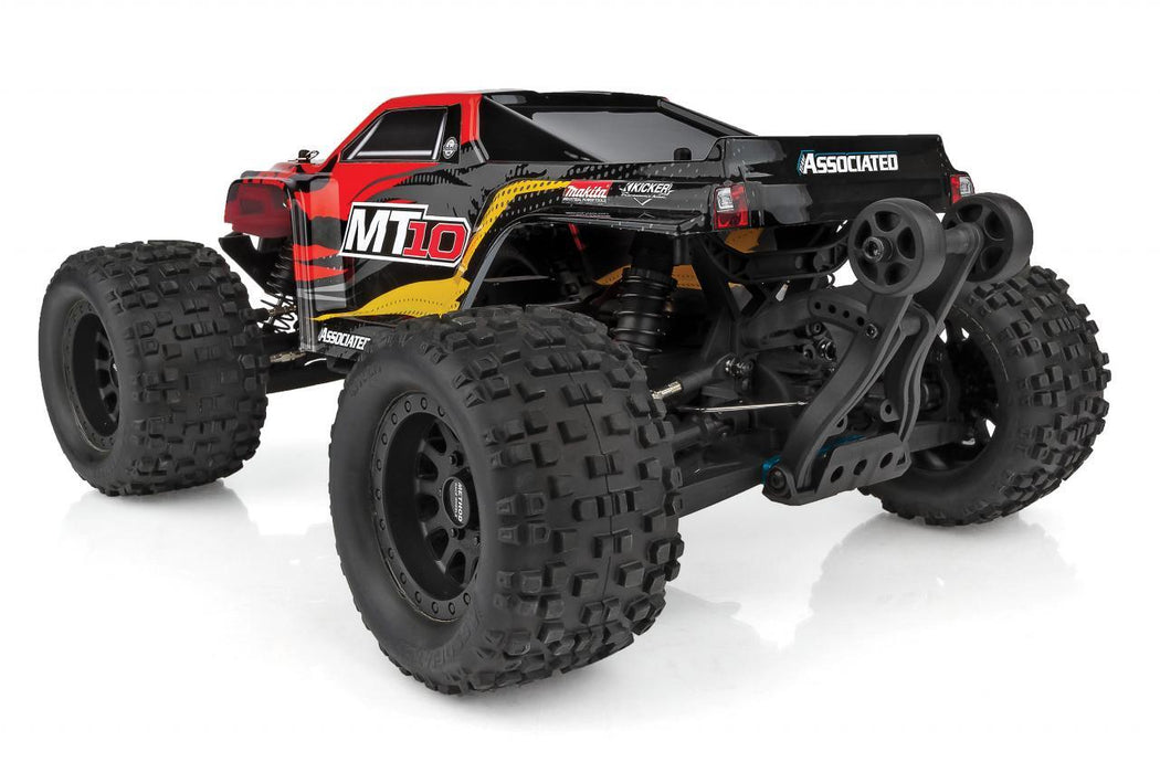 Team Associated 1/10 MT10 Rival V2.0 4WD Electric Off Road RTR RC Monster Truck - Red