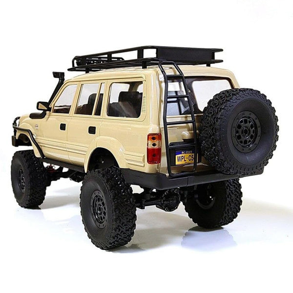 WPL C54-1 LC80 2.4GHz 1/16 Scale 4WD RC Toyota Land Cruiser with Roof Rack and Bull-bar