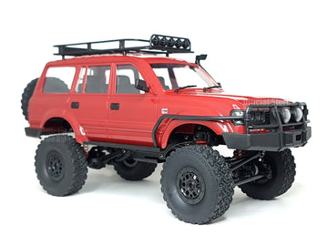 WPL C54-1 LC80 2.4GHz 1/16 Scale 4WD RC Toyota Land Cruiser with Roof Rack and Bull-bar