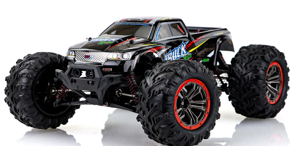 1:10 Scale Remote Control Truck with Super top Motor, 4WD Top Speed 46 Km/h All Terr