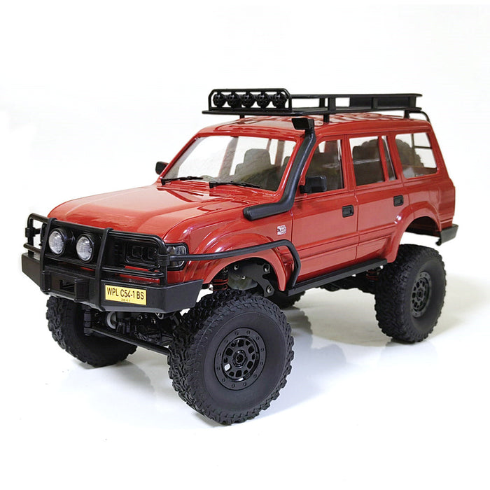 WPL C54-1 LC80 2.4GHz 1/16 Scale 4WD RC Toyota Land Cruiser with Roof Rack and Bull-bar