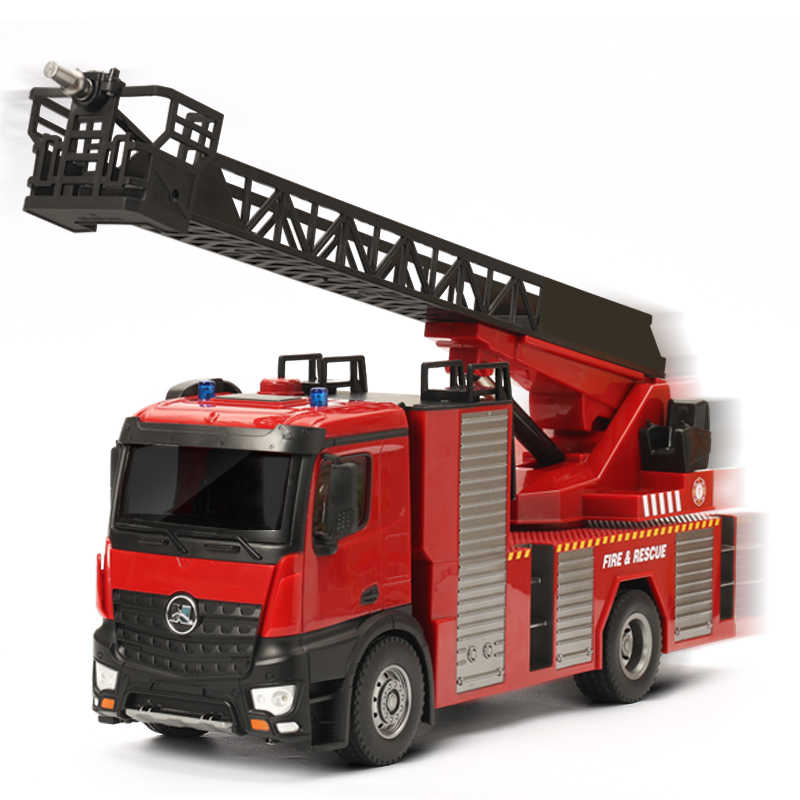 rc fire truck that shoots water